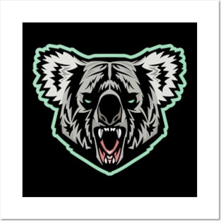 GAMER LOGO KOALA Posters and Art